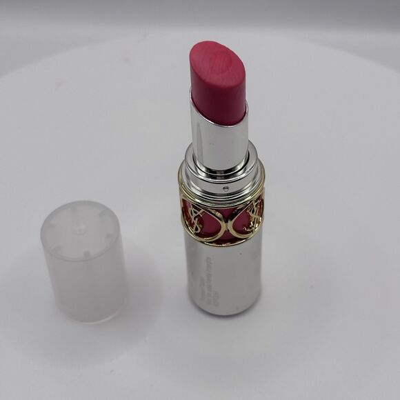 Yves Saint Laurent~Volupte Tint-In-Balm #11  FULL SIZE Clear Cap Rare New Fucsia - Picture 8 of 8